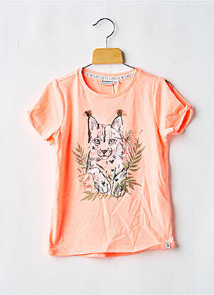 T-shirt orange GARCIA fille