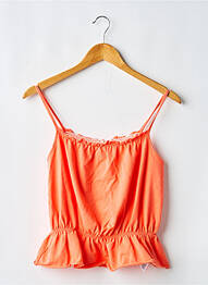Top orange ONLY fille