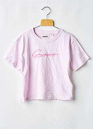T-shirt violet GUESS fille