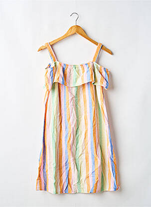 Robe courte orange ONLY fille