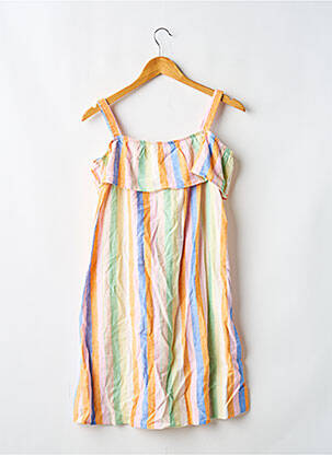 Robe courte orange ONLY fille