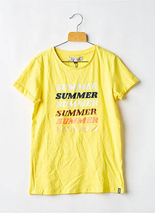 T-shirt jaune CARS JEANS fille