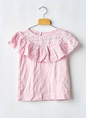 T-shirt rose GUESS fille