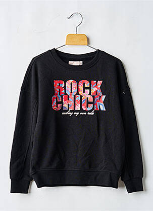 Sweat-shirt noir ONLY fille