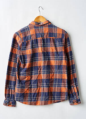 Chemise manches longues bleu JACK & JONES garçon