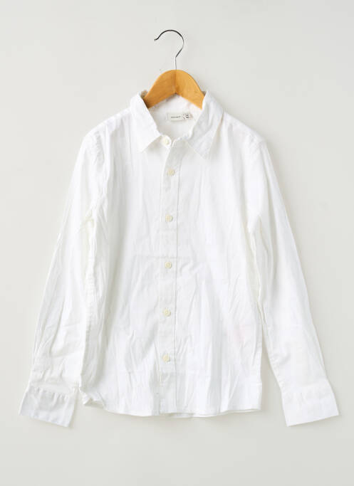 Chemise manches longues blanc NAME IT garçon