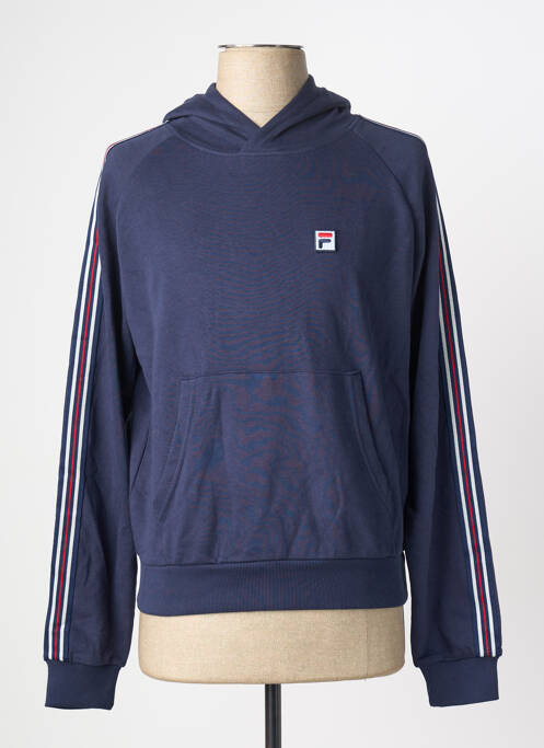 Sweat-shirt à capuche bleu FILA fille