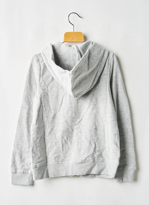 Gilet manches longues gris ONLY fille