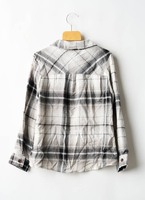 Chemise manches longues gris ONLY fille