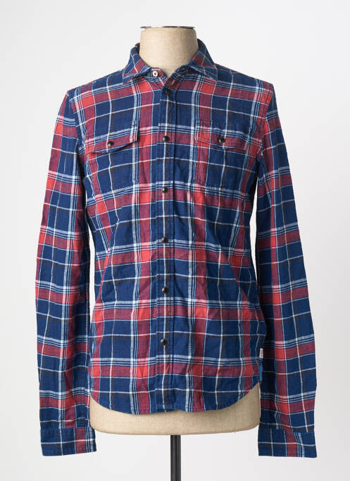 Chemise manches longues rouge PETROL INDUSTRIES garçon