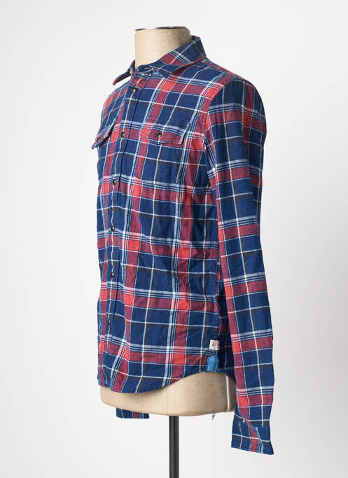 Chemise manches longues rouge PETROL INDUSTRIES garçon