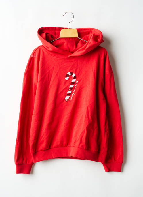 Sweat-shirt rouge ONLY fille