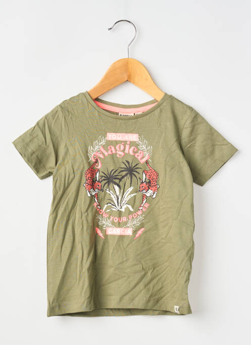 T-shirt vert GARCIA fille