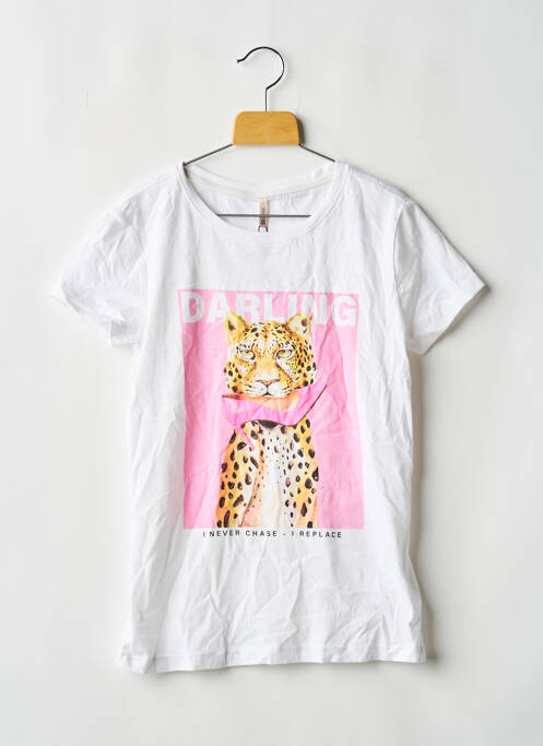 T-shirt blanc ONLY fille