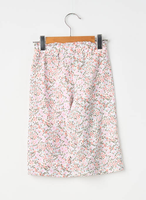 Jupe mi-longue blanc GARCIA fille