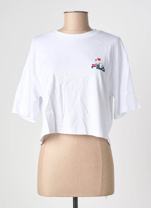T-shirt blanc FILA fille