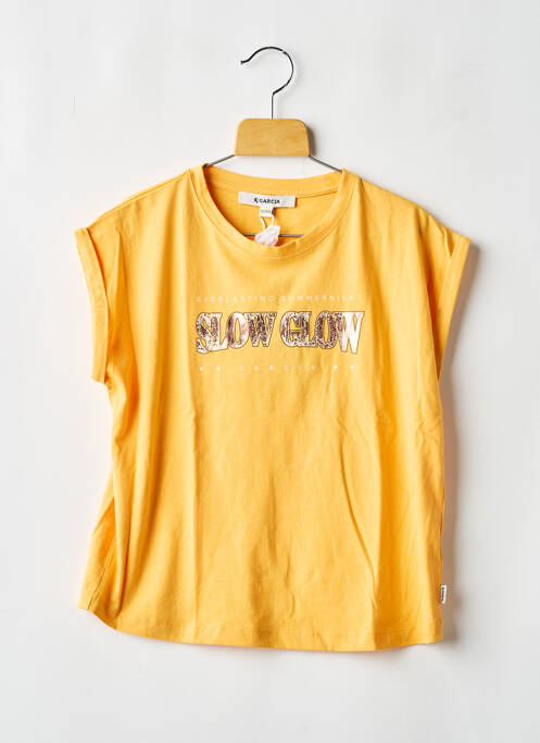 T-shirt ocre GARCIA fille