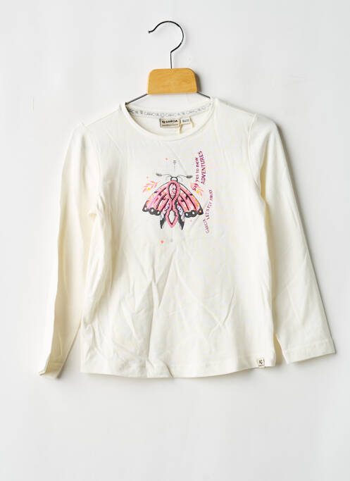 T-shirt blanc GARCIA fille