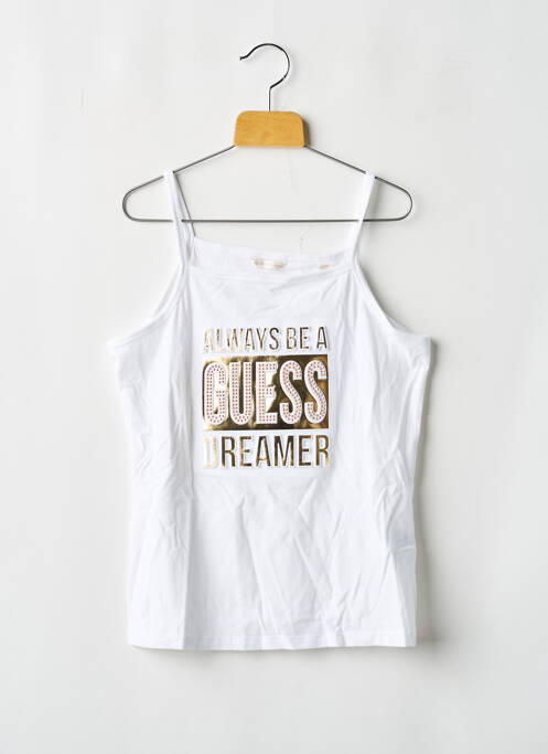 T-shirt blanc GUESS fille