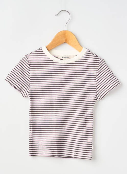 T-shirt violet GARCIA fille