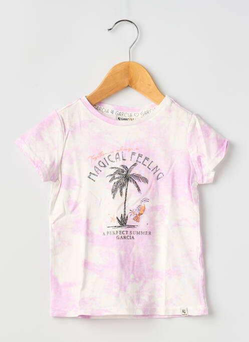 T-shirt blanc GARCIA fille