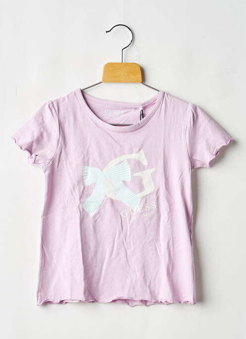 T-shirt violet GUESS fille