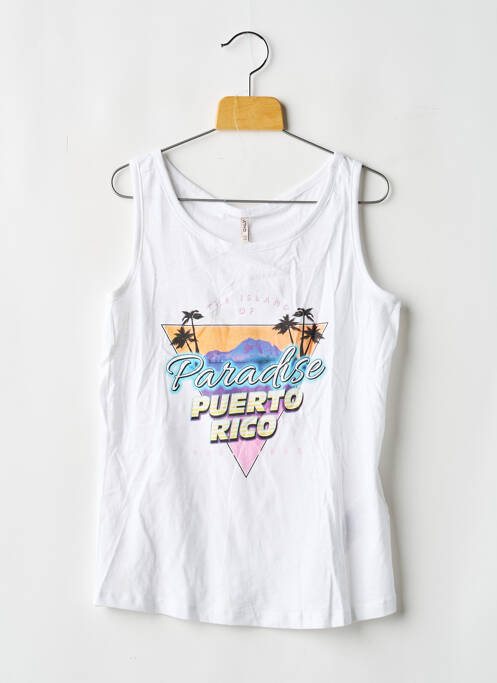 T-shirt blanc ONLY fille