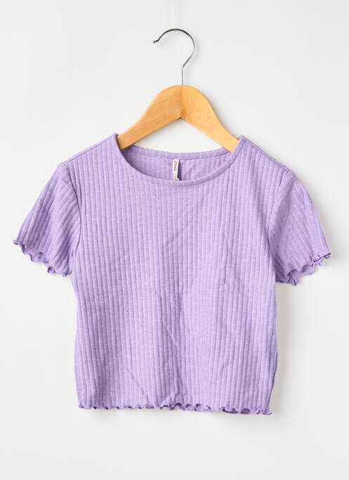 T-shirt violet ONLY fille