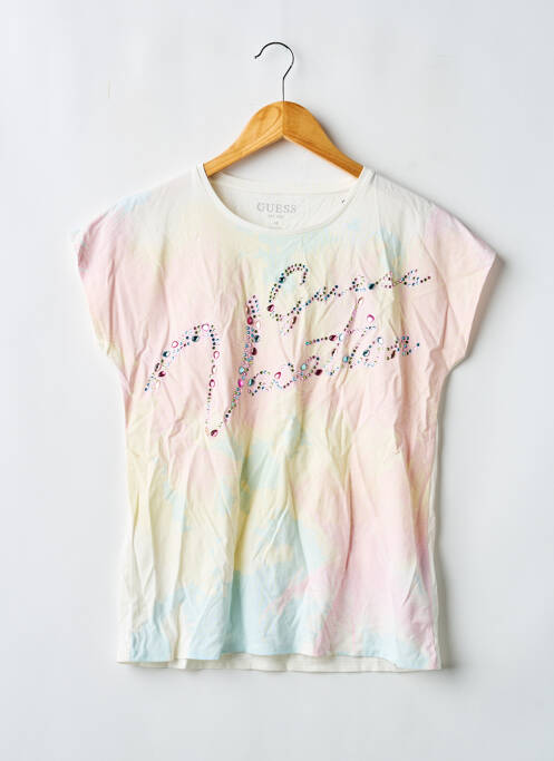 T-shirt blanc GUESS fille
