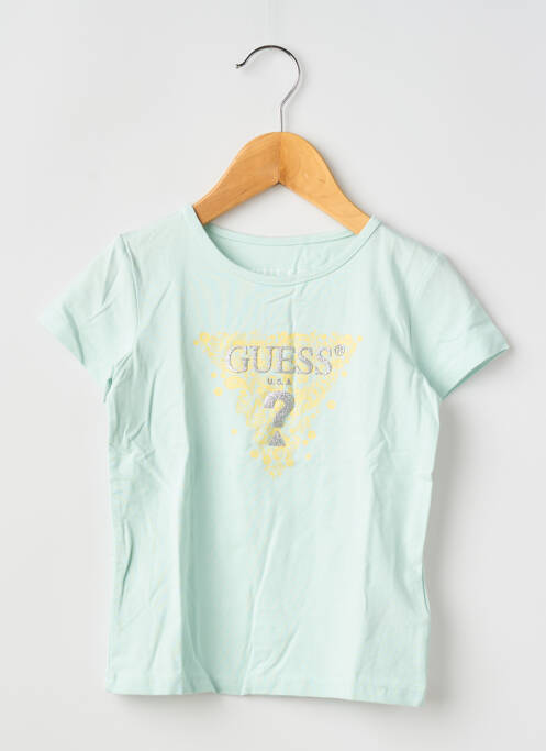 T-shirt bleu GUESS fille