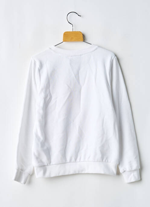 Sweat-shirt blanc ONLY fille