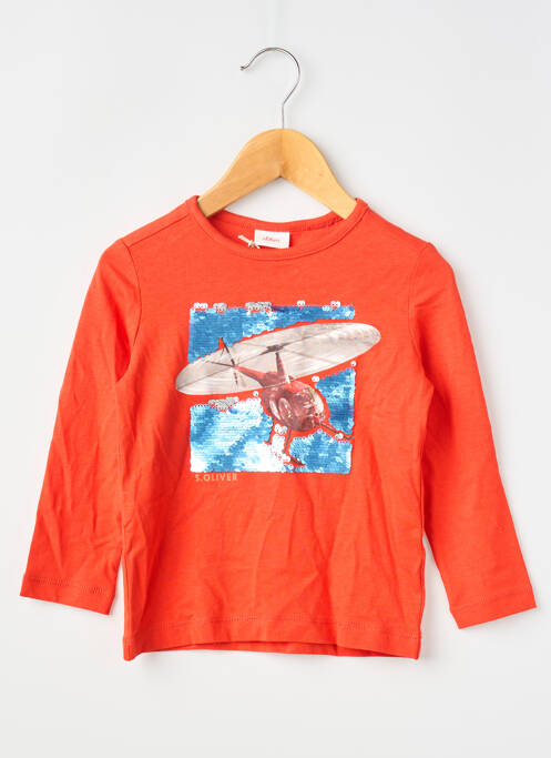 T-shirt rouge S.OLIVER garçon