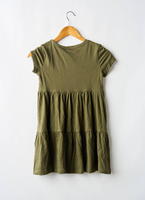 Robe mi-longue vert ONLY fille