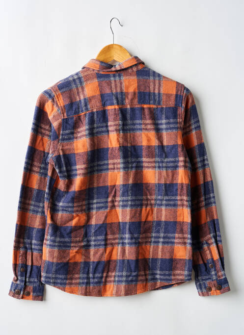 Chemise manches longues bleu JACK & JONES garcon