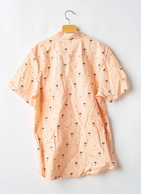 Chemise manches courtes orange JACK & JONES garcon