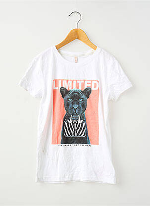 T-shirt blanc ONLY fille