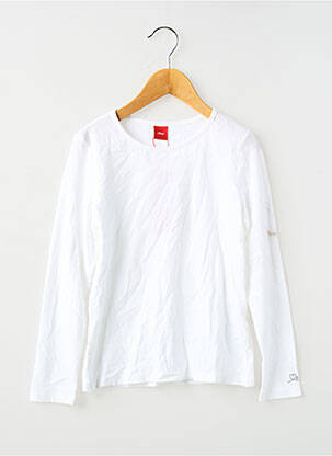 T-shirt blanc S.OLIVER fille