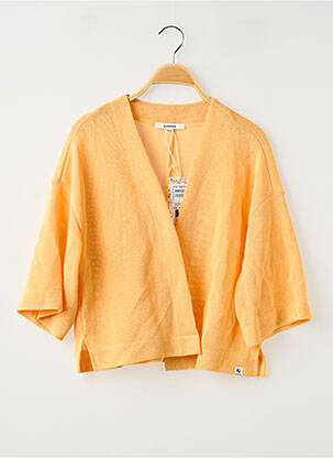 Gilet manches longues ocre GARCIA fille