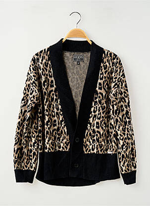 Gilet manches longues marron GUESS fille