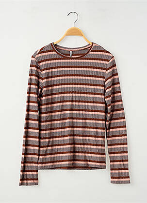 Pull marron ONLY fille