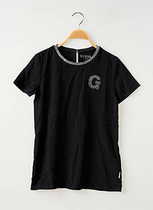 T-shirt noir GUESS fille