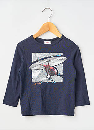T-shirt bleu S.OLIVER garçon