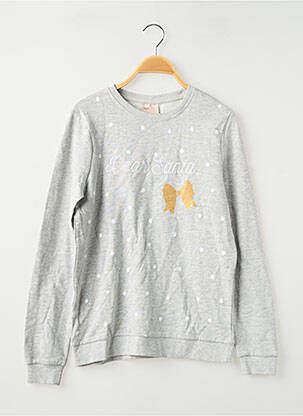 Sweat-shirt gris ONLY fille