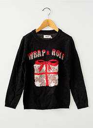 Pull noir ONLY fille