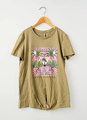T-shirt marron ONLY fille
