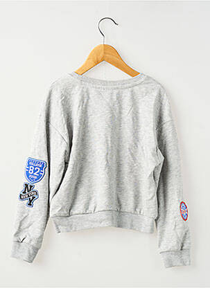 Sweat-shirt gris ONLY fille