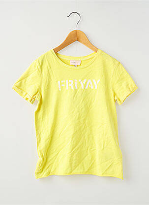 T-shirt jaune ONLY fille