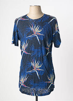 T-shirt bleu JACK & JONES garçon