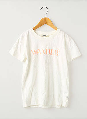 T-shirt blanc GARCIA fille