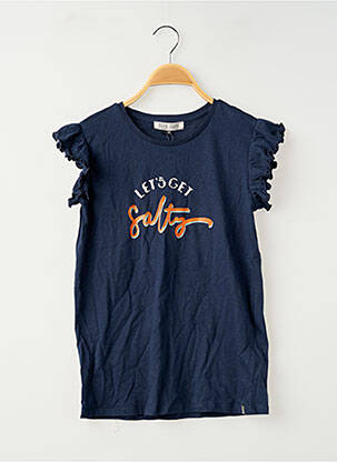 T-shirt bleu CARS JEANS fille